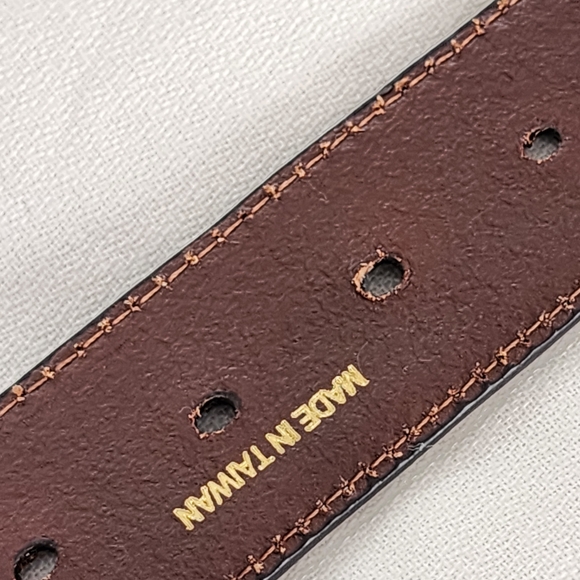 Ariat Women's Turquoise Inlay Floral Tooled Belt - Western Elegance! - Picture 12 of 13